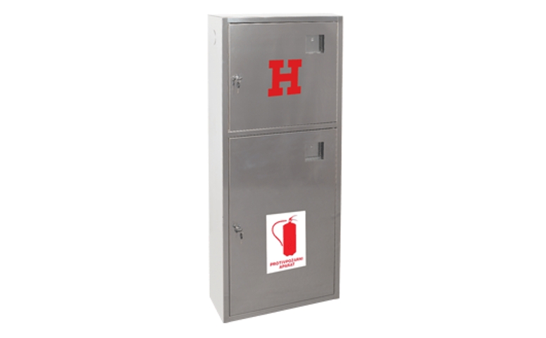 Kombinovani hidrantski ormar dimenzija  500x1220x210 - staklena vrata                         